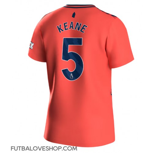 Dres Everton Michael Keane #5 Preč 2023-24 Krátky Rukáv